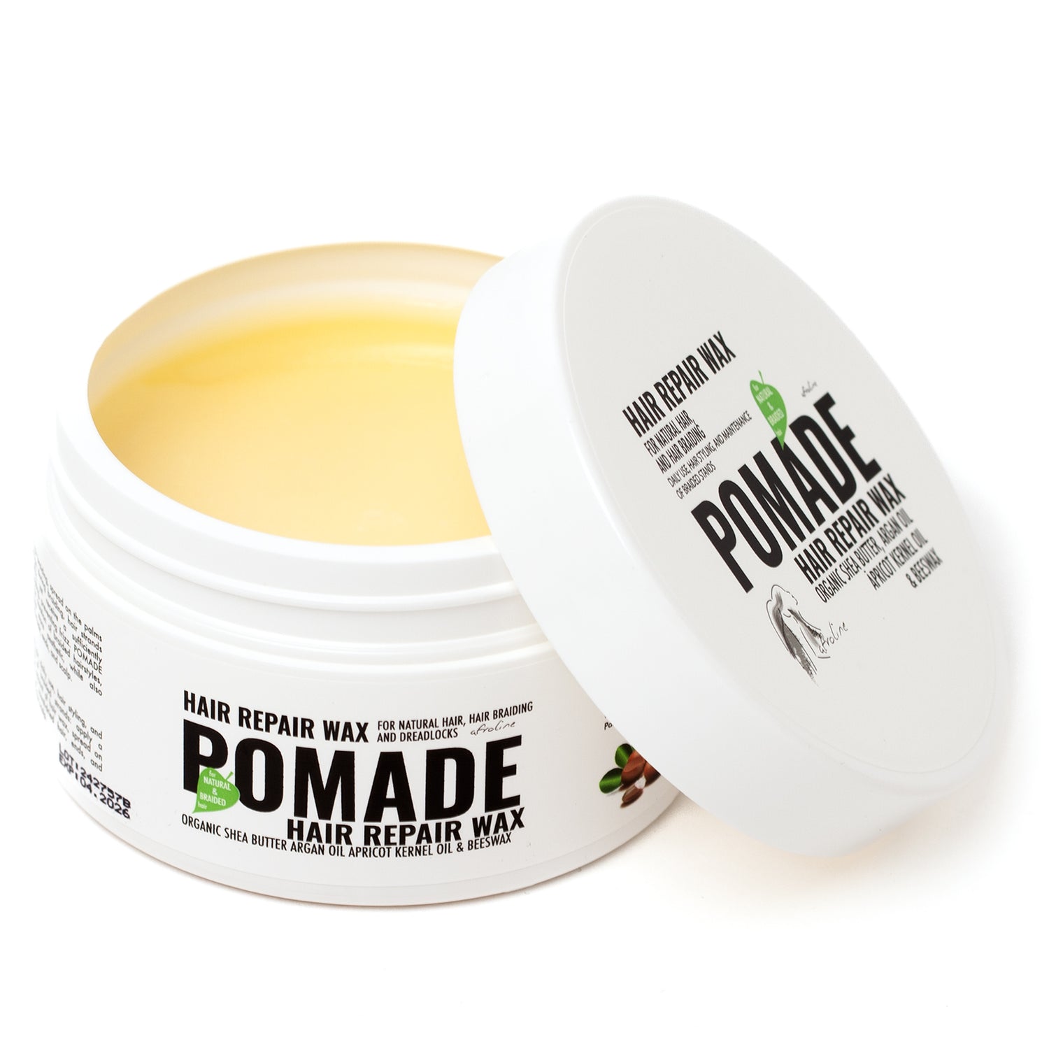 Pomade für Flechtfrisuren und lockiges Haar AFROline