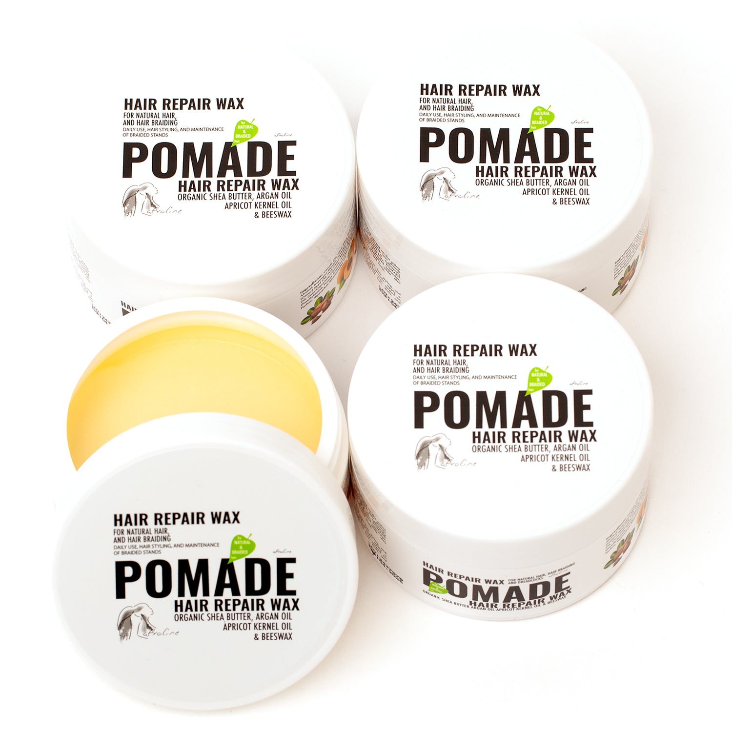AFROline POMADE Organisches Haarwach