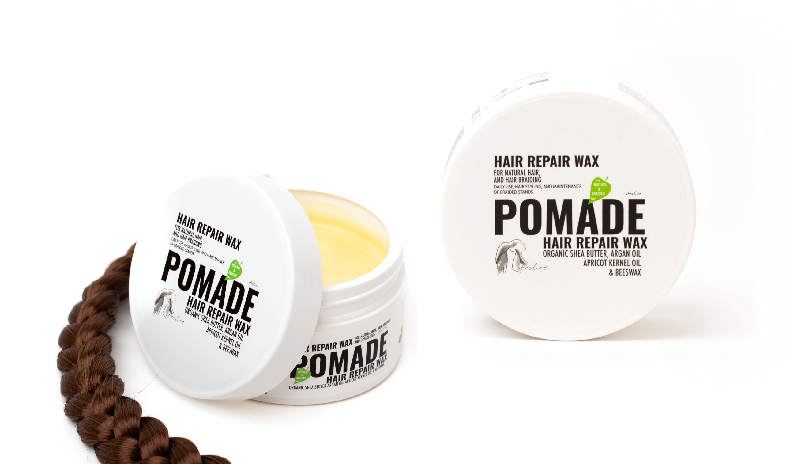 POMADE Haarwachs mit Organisches-Zutaten AFROline